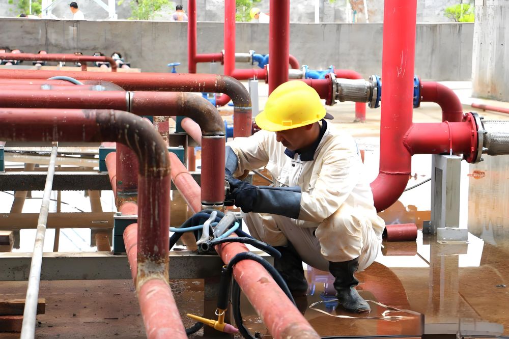 柞水压力管道安装